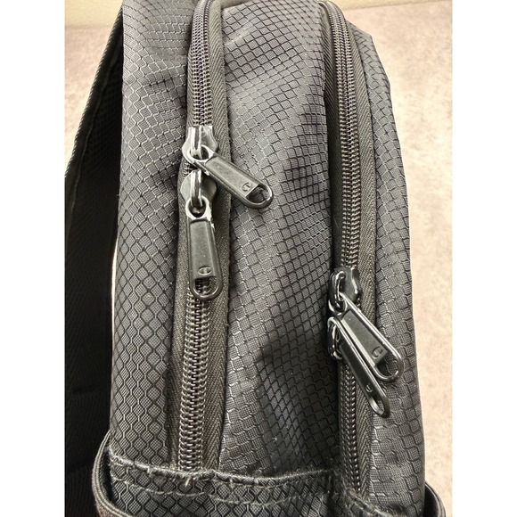 Champion Backpack Black Grey Mesh Pockets School Work Travel Bag Gym Outdoor - Picture 13 of 15